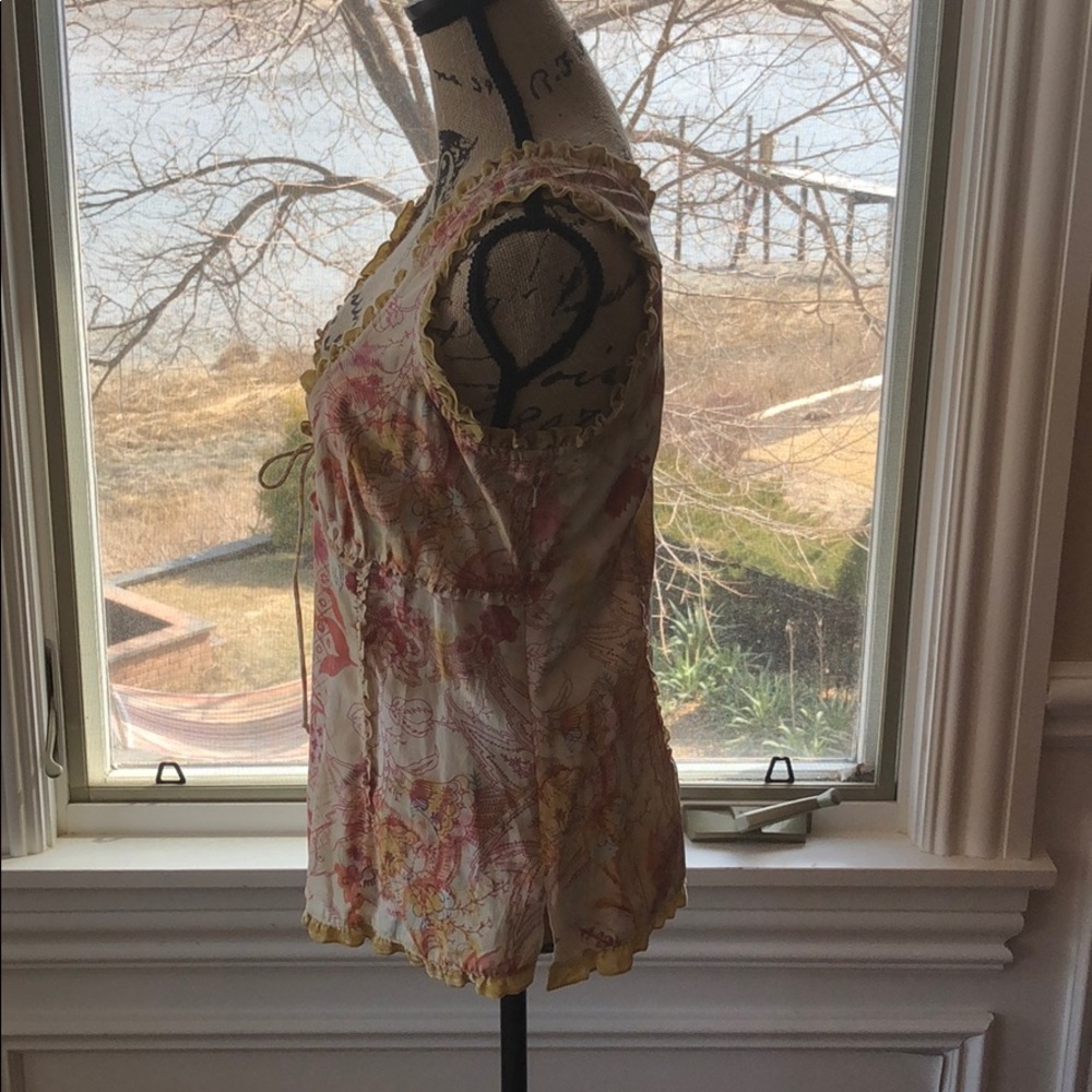 Floral sleeveless blouse - Picture 2 of 8